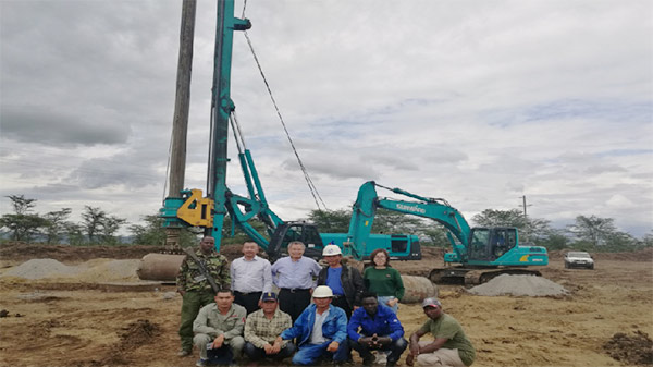 山河智能入巖神器在東非肯尼亞獲贊，人好設(shè)備好