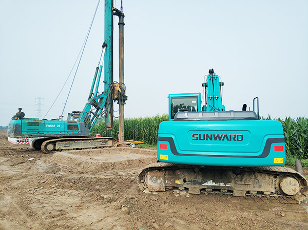 加速雄安新區(qū)建設(shè)，山河智能旋挖啟動京雄城際鐵路第一鉆