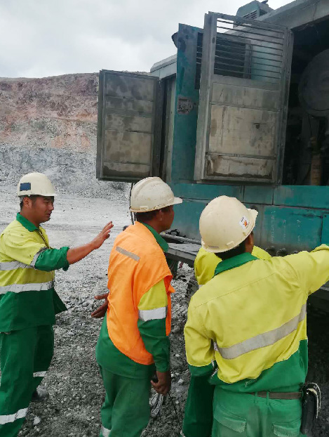 高溫酷暑，山河智能鑿巖設(shè)備異域揚威