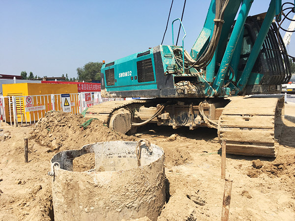 加速雄安新區(qū)建設(shè)，山河智能旋挖啟動京雄城際鐵路第一鉆