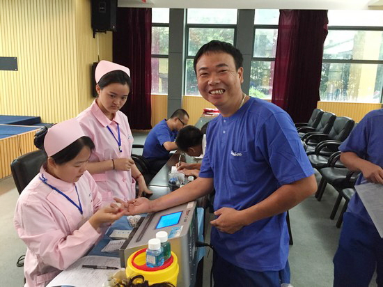 血液連接你我大愛(ài)感動(dòng)星城——記山河智能2016年夏季無(wú)償獻(xiàn)血活動(dòng)