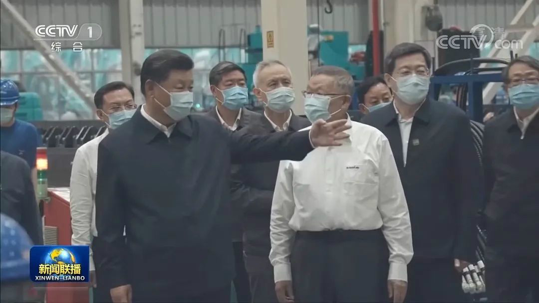 總書記“點贊”山河創(chuàng)新，山河智能集中收看《新聞聯(lián)播》