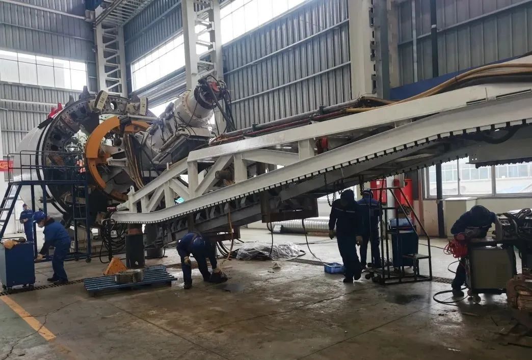 直擊生產(chǎn)一線！中鐵山河復工復產(chǎn)忙