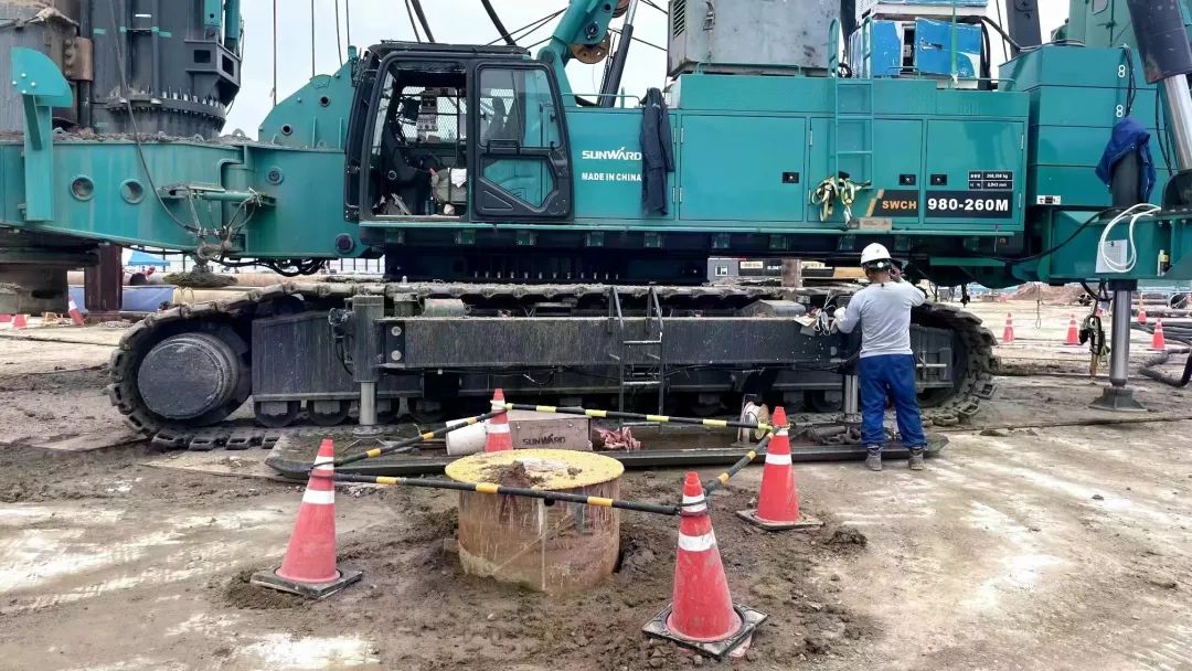 “全球最高樁架”嶄露頭角！山河智能實(shí)力助建韓國首爾麻古MICE綜合園區(qū)