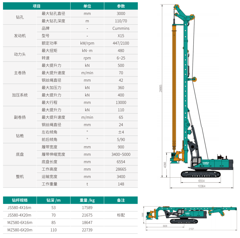 超大型多功能旋挖鉆機(jī)