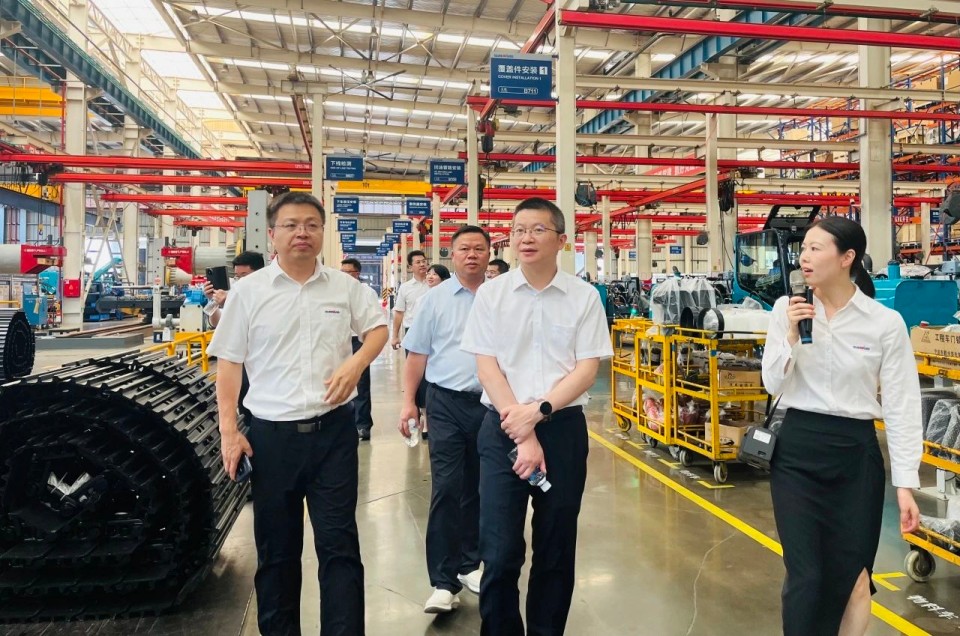 深化協(xié)同，共謀發(fā)展！中鋁國際董事長李宜華、長沙有色院董事長譚榮和到訪山河智能