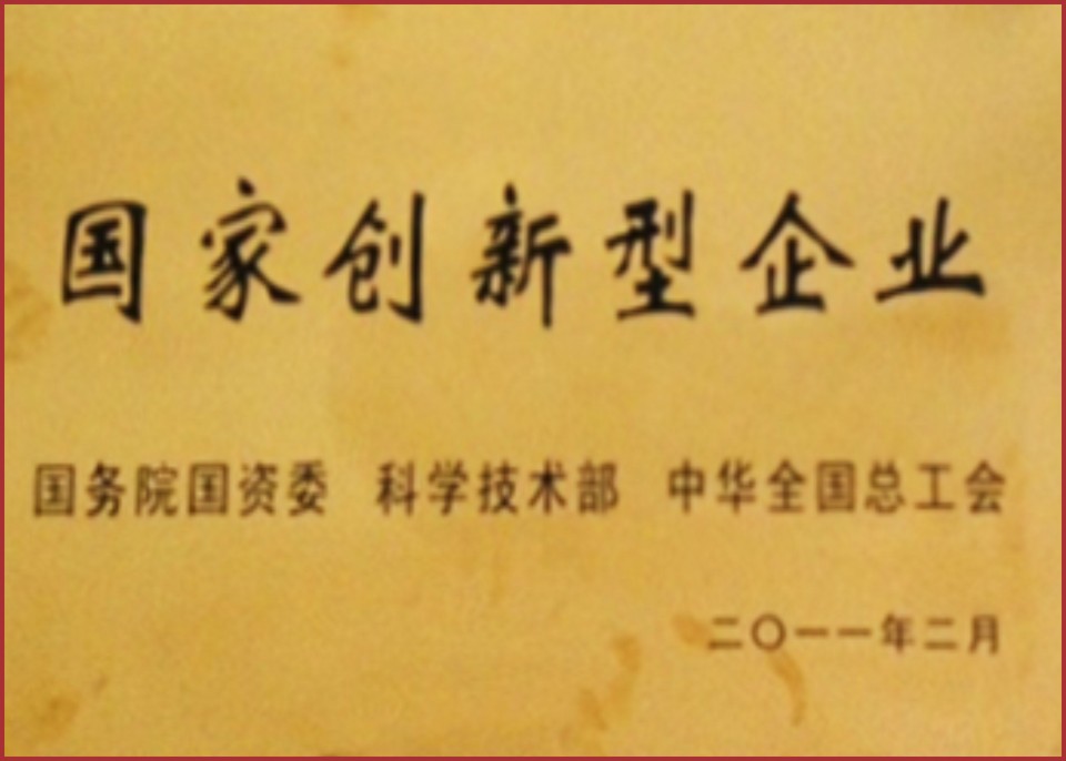國(guó)家創(chuàng)新型企業(yè)