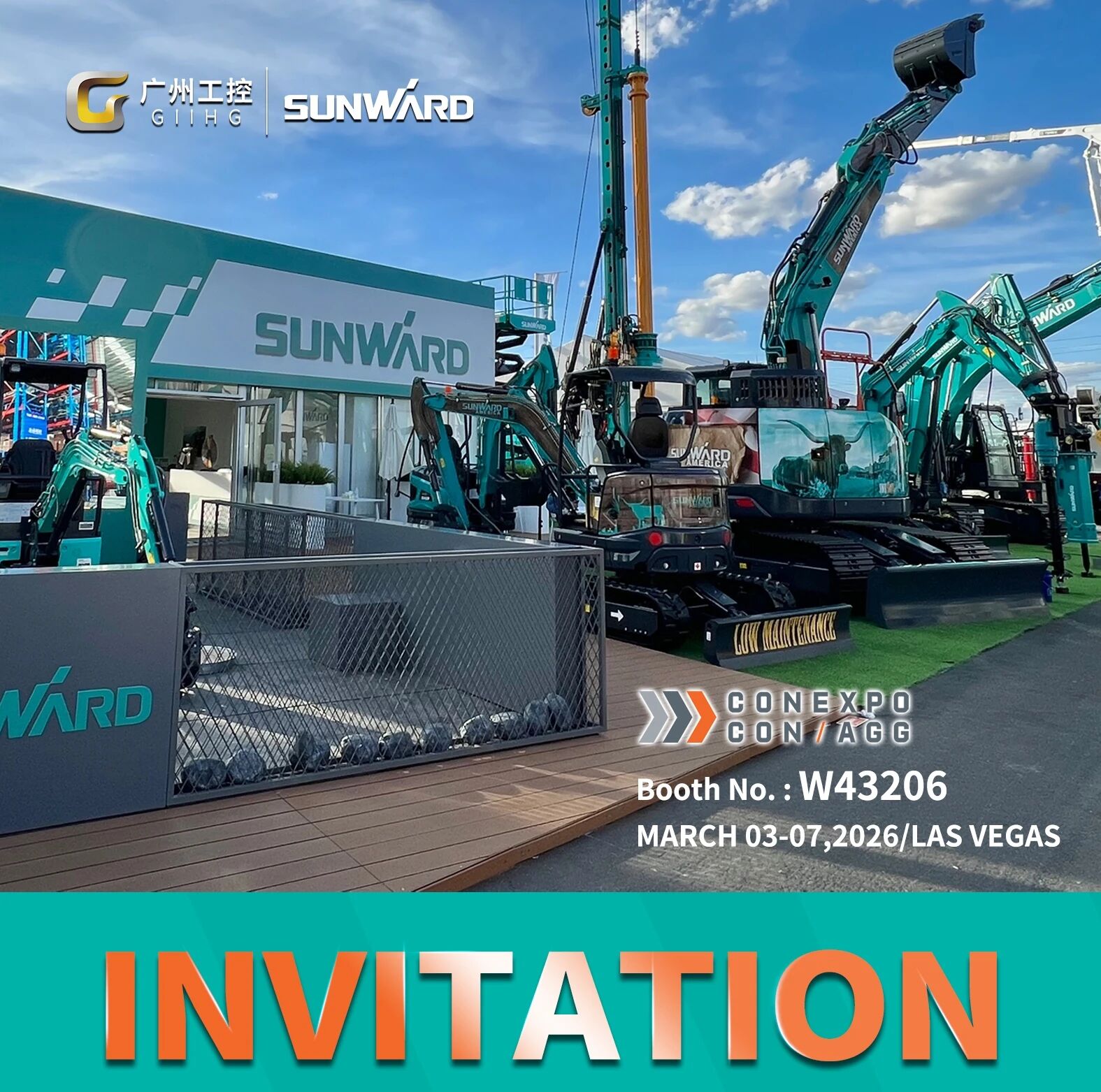 山河智能與您相約2026美國拉展！