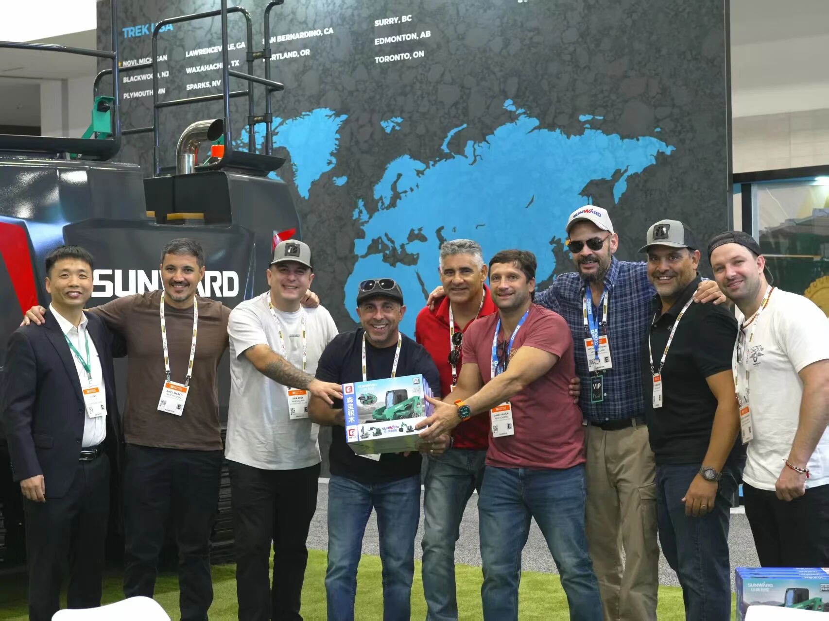 2026美國拉展圓滿收官，山河智能高端定制再獲認(rèn)可！