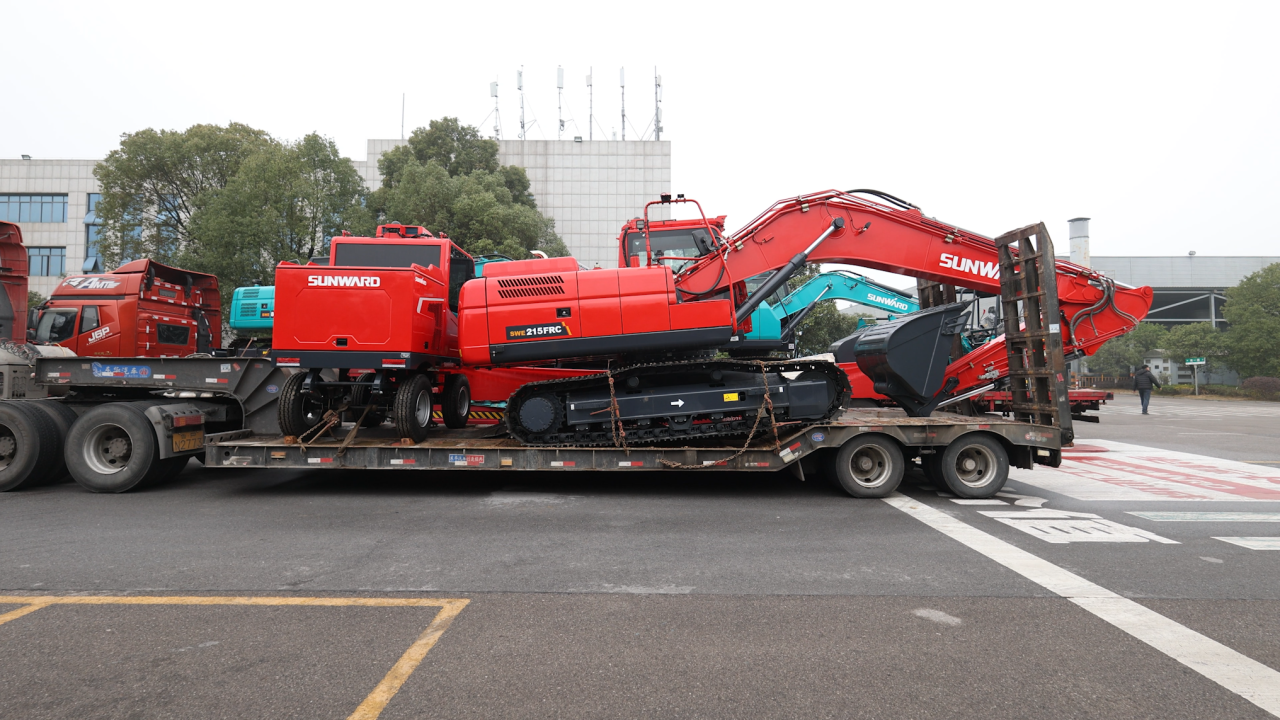 山河智能舉行2026年正月系列發(fā)貨儀式，過(guò)億元設(shè)備奔赴全球